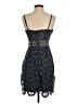 Aqua 100% Polyester Black Cocktail Dress Size S - photo 2