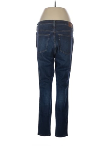 Madewell 10" High-Rise Skinny Jeans in Danny Wash: TENCEL&trade; Denim Edition (view 2)