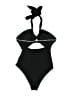 Unbranded Tweed Black One Piece Swimsuit Size XL - photo 2