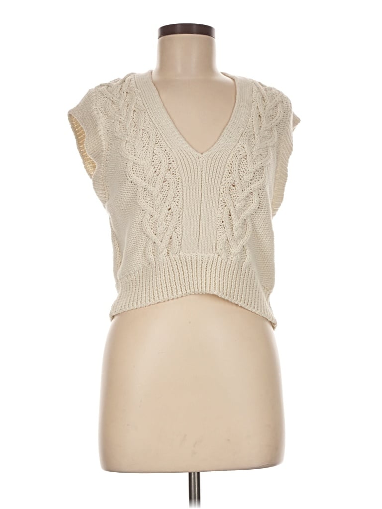 Z Supply Sweater Vest In Ivory