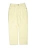 Old Navy 100% Cotton Yellow Ivory Jeans Size 14 - photo 1