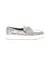 Donald J Pliner 100% Leather Silver Sneakers Size 7 1/2 - photo 1
