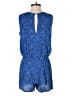 Attention 100% Rayon Paisley Blue Romper Size M - photo 2