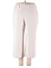 Lands' End 100% Polyester Ivory Casual Pants Size 18 - photo 1