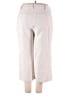 Lands' End 100% Polyester Ivory Casual Pants Size 18 - photo 2