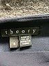 Theory Solid Black Wool Skirt Size 8 - photo 4