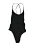 Unbranded Solid Black One Piece Swimsuit Size XL - photo 1