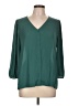 Daniel Rainn 100% Polyester Teal 3/4 Sleeve Blouse Size L - photo 1