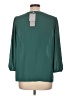 Daniel Rainn 100% Polyester Teal 3/4 Sleeve Blouse Size L - photo 2