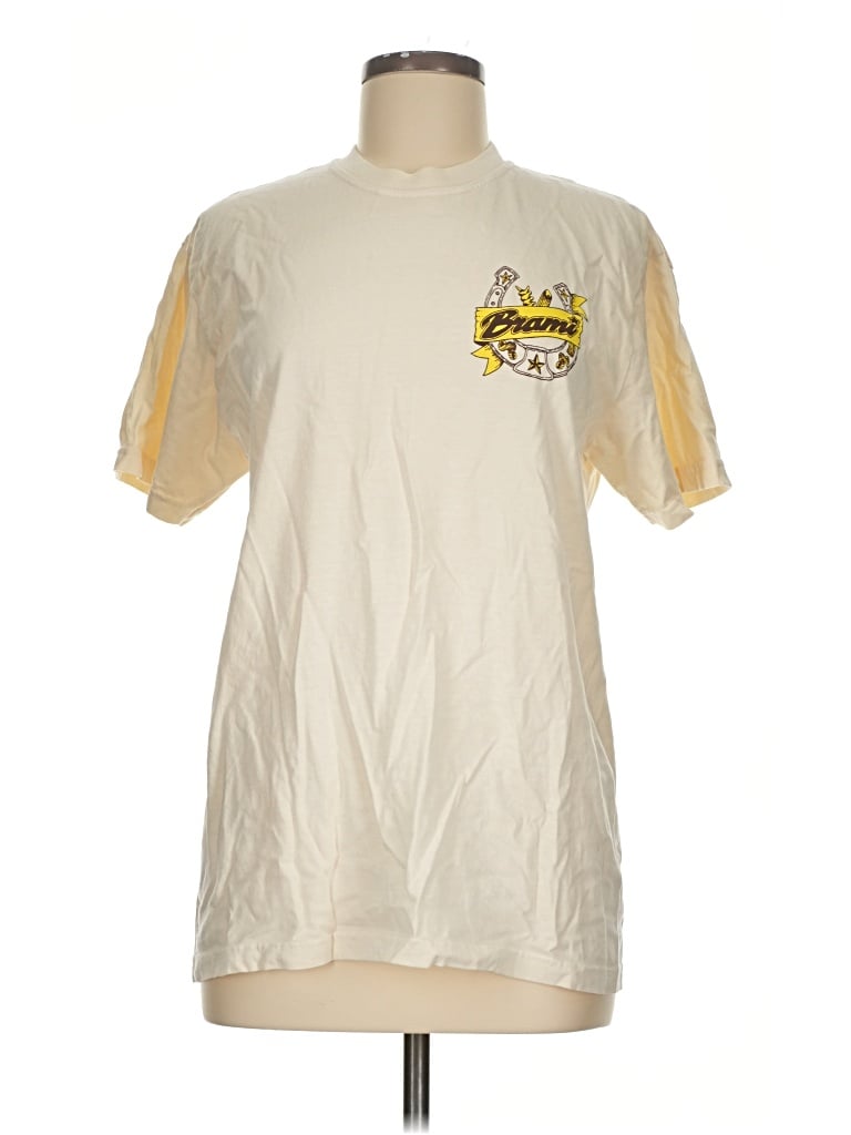 Pre-owned Comfort Colors Short Sleeve T-shirt In Ivory