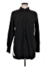Lyssé Black Long Sleeve Button-Down Shirt Size M - photo 1