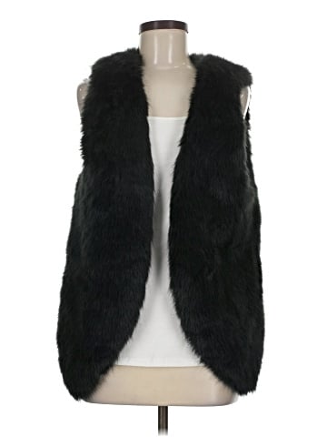 Skies Are Blue Faux Fur Vest (view 1)