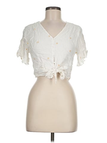 Lush Short Sleeve Blouse (view 1)
