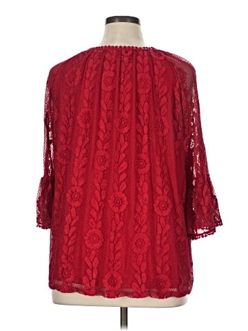 New Directions 3/4 Sleeve Blouse (view 2)