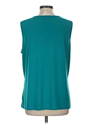 Susan Graver Sleeveless T-Shirt (view 2)