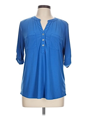 Anne Klein 3/4 Sleeve Blouse (view 1)