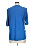 Anne Klein Blue 3/4 Sleeve Blouse Size L - photo 2