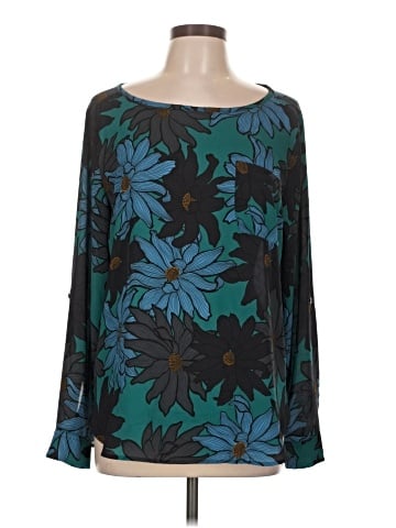 Ann Taylor LOFT Long Sleeve Blouse (view 1)