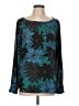 Ann Taylor LOFT 100% Polyester Teal Long Sleeve Blouse Size L - photo 1