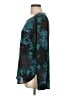 Ann Taylor LOFT 100% Polyester Teal Long Sleeve Blouse Size L - photo 5
