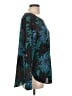 Ann Taylor LOFT 100% Polyester Teal Long Sleeve Blouse Size L - photo 4