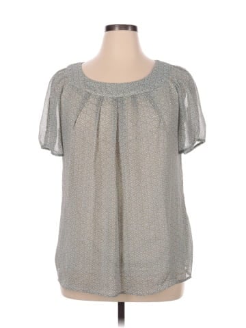 DressBarn Short Sleeve Blouse (view 1)