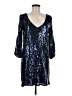 Lulus 100% Polyester Blue Cocktail Dress Size M - photo 1