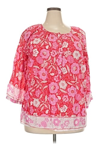 Talbots 3/4 Sleeve Blouse (view 1)