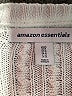 Amazon Essentials 100% Cotton White Pullover Sweater Size M - photo 7