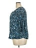 Cato 100% Rayon Blue 3/4 Sleeve Blouse Size 18 - photo 5