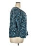 Cato 100% Rayon Blue 3/4 Sleeve Blouse Size 18 - photo 4