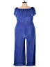 Lane Bryant Solid Blue Jumpsuit Size 18 - 20 Plus - photo 1