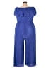 Lane Bryant Solid Blue Jumpsuit Size 18 - 20 Plus - photo 2