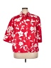 Coldwater Creek 100% Cotton Red Jacket Size 18 - photo 1