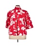 Coldwater Creek 100% Cotton Red Jacket Size 18 - photo 2