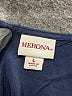 Merona 100% Rayon Blue Sleeveless Blouse Size L - photo 7