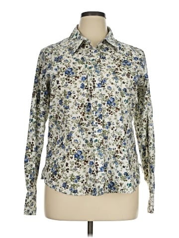 White Stag Long Sleeve Blouse (view 1)