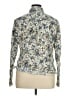 White Stag Floral Ivory Long Sleeve Blouse Size XL - photo 2