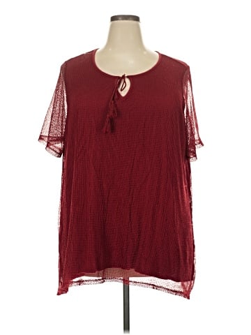 Catherines Short Sleeve Blouse (view 1)