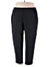 White Stag Solid Black Casual Pants Size 22-24WP - photo 1