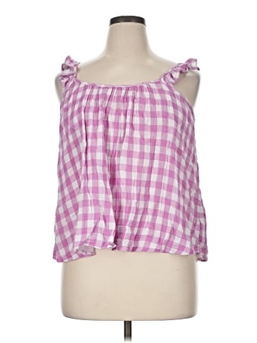 Terra & Sky Sleeveless Blouse (view 1)