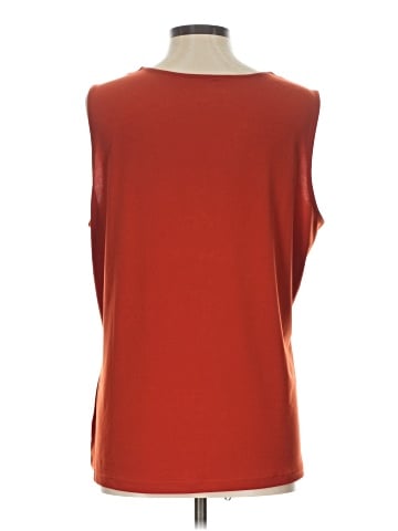 Susan Graver Sleeveless T-Shirt (view 2)
