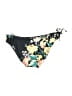 O'Neill Floral Black Swimsuit Bottoms Size XL - photo 2