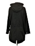 Vince Camuto 100% Polyester Black Raincoat Size S - photo 2