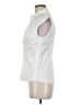 Trina Turk Ivory Sleeveless Blouse Size M - photo 5