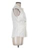 Trina Turk Ivory Sleeveless Blouse Size M - photo 4