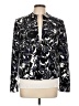 Kasper Print Blue Blazer Size 12 - photo 1
