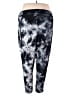 Torrid Tie-dye Black Blue Active Pants Size 5X Plus (5) - photo 2
