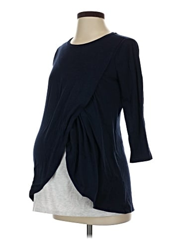 Motherhood 3/4 Sleeve Top (view 1)