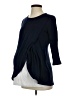 Motherhood Blue 3/4 Sleeve Top Size XS Maternity - photo 1